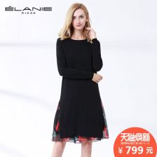 唐匯直筒修身兩件套連衣裙 2017春裝新風尚